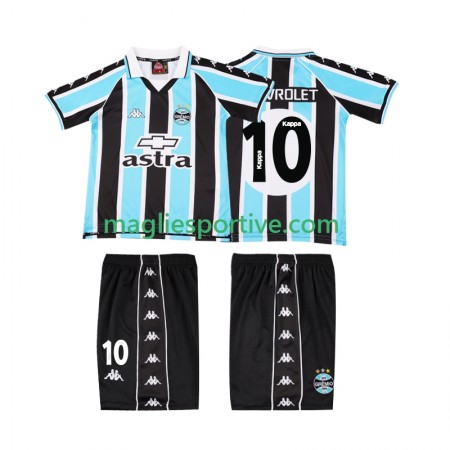 Completo Calcio GREMIO Chevrolet 10 2000 Retro Bambino Divisa Prima